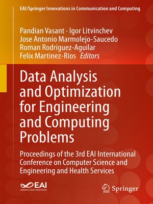 cover image of Data Analysis and Optimization for Engineering and Computing Problems